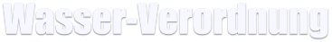 Wasser-Verordnung